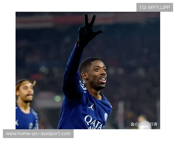 巴黎通过前场积极跑动创造机会,登贝莱灵性突出